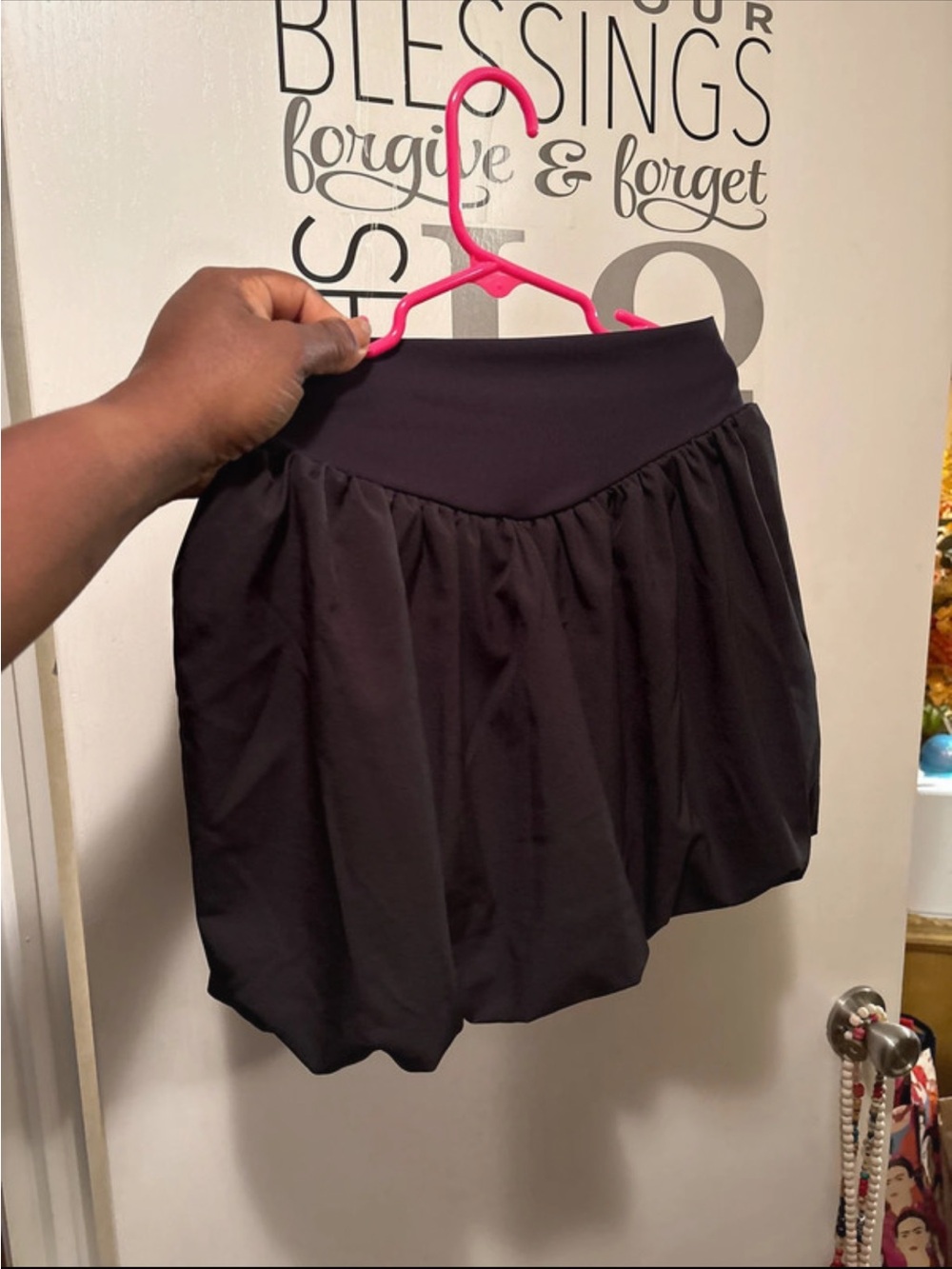Old Navy Black Bubble Skort for Girls